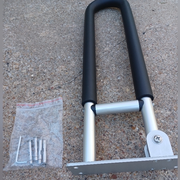 ☆☆New☆☆ Handicap Grab Bar for Bathroom, Foldable Stainless Toilet Grab Bar - Picture 2 of 8